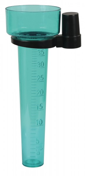 Regenmesser mit Skala, UV-beständiger Kunststoffbehälter zur Bestimmung der Niederschlagsmenge