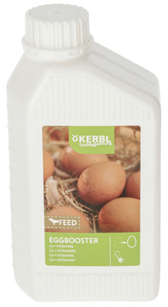 EggBooster Ergänzungsfuttermittel für Geflügel für stabile Knochen und Eierschalen, 1000 ml