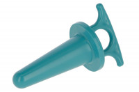 Konischer Melkblindstopfen aus Kunststoff  Konischer Melkblindstopfen aus Kunststoff