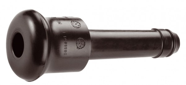 Zitzengummi passend für Miele 180 mm lang, Lochdurchmesser 24 mm, 4 Stück