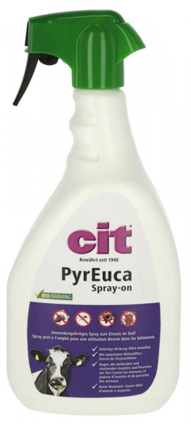 cit Parasitenabwehrspray PyrEuca* effizientes und anwendungsfertiges Repellentspray, 1000 ml