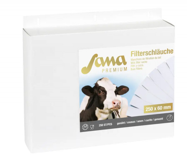 Sana Premium Milchfilter in Premiumqualität, speziell für große Milchmengen und höchste Anforderungen