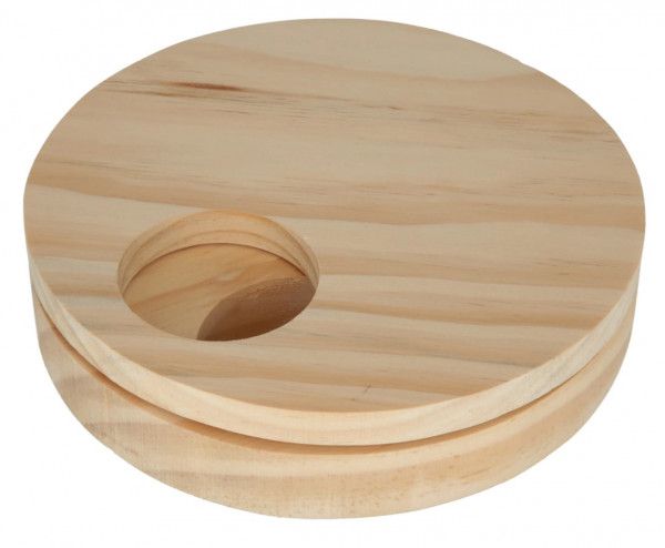 Denk- und Lernspielzeug Drehscheibe aus Holz