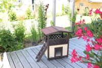 Hübsches, beheizbares Katzenhaus 4-Seasons Deluxe Hübsches, beheizbares Katzenhaus 4-Seasons Deluxe