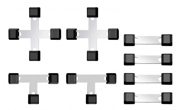 Weidezaunnetz-Reparaturset Litzclip®, 8 Stück