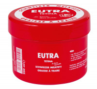 Eutra Melkfett - das Original aus der Schweiz in der roten Dose: zur natürlichen Pflege von Zitzen, Euter und Haut, Inhalt 250 ml Eutra Melkfett - das Original aus der Schweiz in der roten Dose: zur natürlichen Pflege von Zitzen, Euter und Haut, Inhalt 250 ml