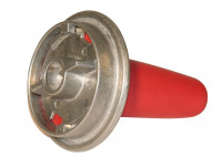 Alu-Kälbertränkeventil mit Sauger, mit Bajonettverschluss sehr hygienisch Alu-Kälbertränkeventil mit Sauger, mit Bajonettverschluss sehr hygienisch