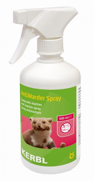 Antimarder-Spray* Abwehrspray gegen Baum- und Steinmarder, in der 500 ml Sprühflasche zum Vertreiben von Haus- und Baummarder