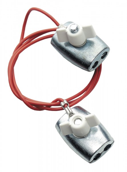 Seilkupplung/ Litzenkupplung die perfekte mechanische und elektrische Verbindung zwischen zwei Elektrozaunseilen bis Ø 6,5 mm