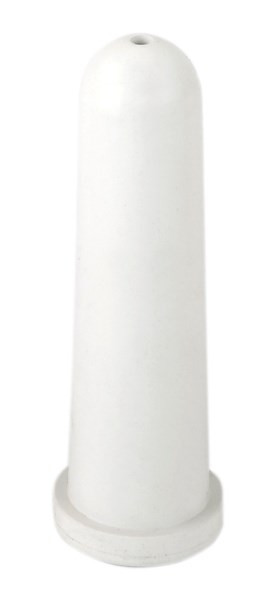 weißer Sauger für Futterautomaten, Sauger Standard mit rundem Loch, preiswerter 3er Pack