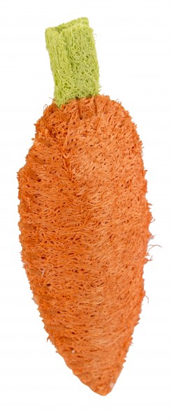 Luffa Karotte für Nager, 100% natürlich aus Kürbis, 4 Stück